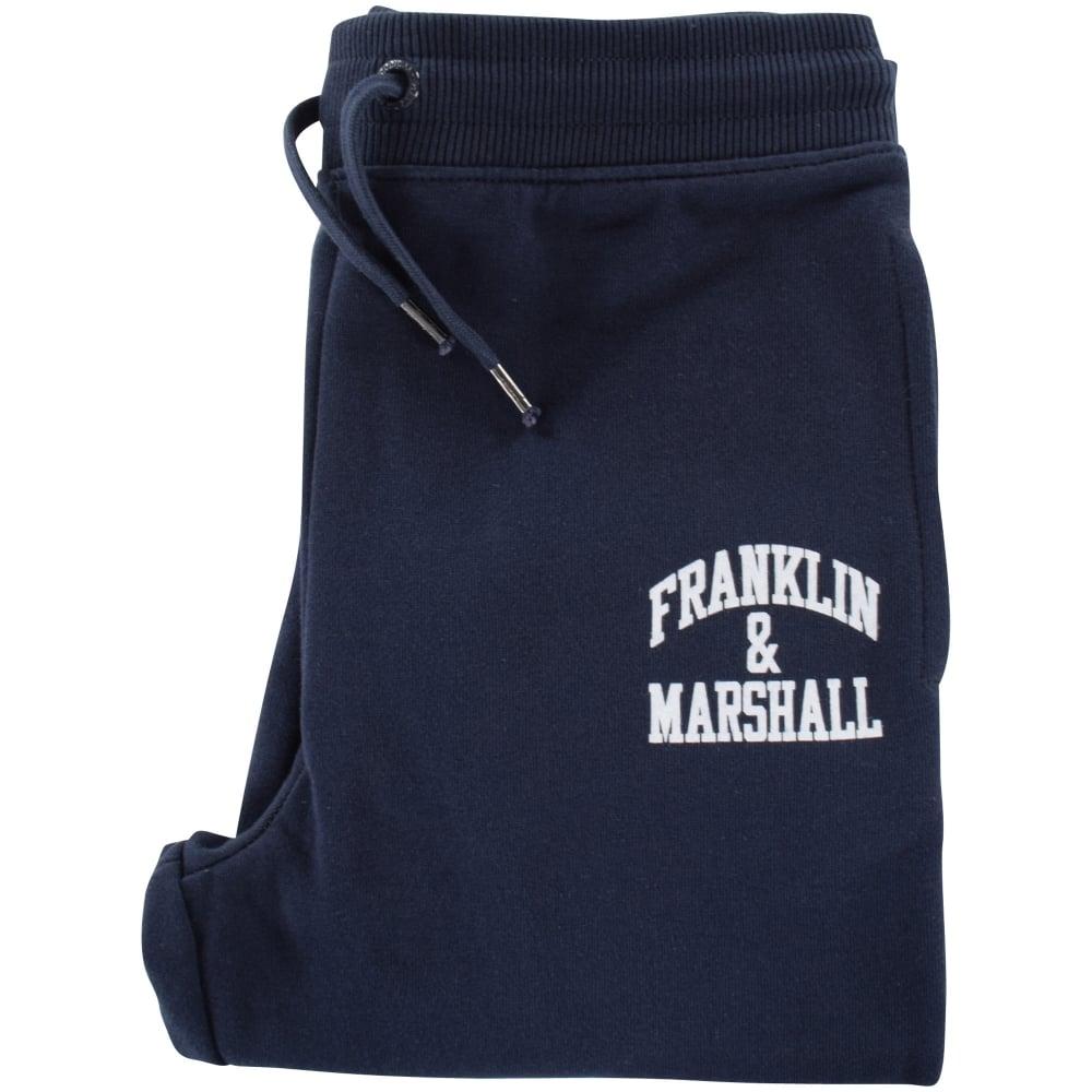 Navy White Logo - FRANKLIN AND MARSHALL JUNIOR Franklin And Marshall Navy White Logo