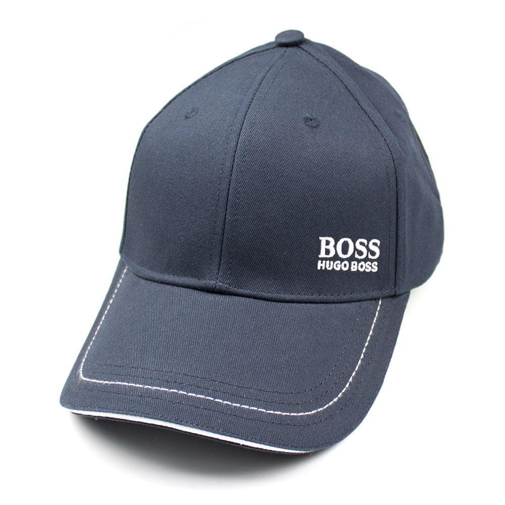 Navy White Logo - Hugo Boss Small Logo Cap 1 Navy White