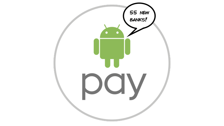 Official Android Pay Logo - Android Pay Support Site Updated With 55 New Banks From Across The US