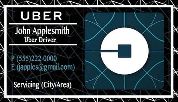 New Printable Uber Logo - Printable Uber Business Card Dark | Uber ideas | Uber, Uber business ...