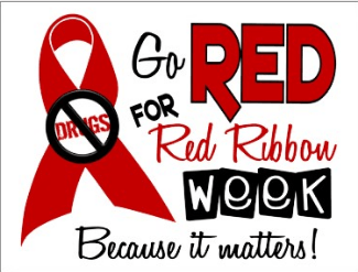 Red Week Logo - Red Ribbon Week October 23-26