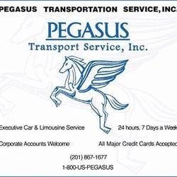 Pegasus Transportation Logo - Pegasus - Limos - 463 Barell Ave, Carlstadt, NJ - Phone Number - Yelp