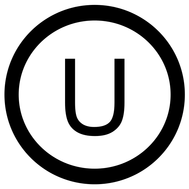 Circle U Logo - File:Ou kosher.svg - Wikimedia Commons