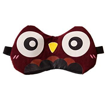 Travel Owl Eye Logo - Cartoon Sleep Eye Mask For Travel (owl): Health