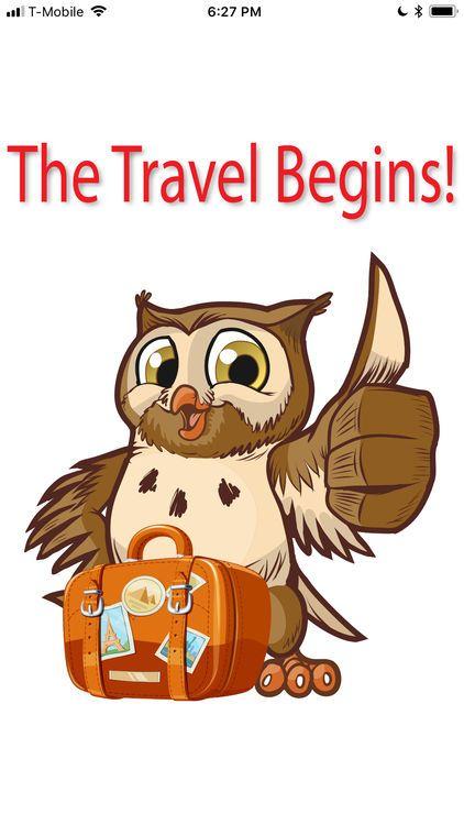 Travel Owl Eye Logo - Travel Owl -The Travel Begins! by Safe Partner, Inc