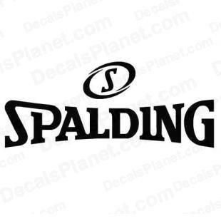Spaulding Logo - Spalding logo decal, vinyl decal sticker, wall decal