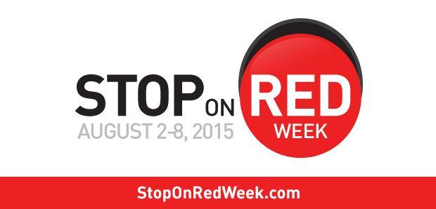 Red Week Logo - Stop On Red Week - Greater Mercer TMA