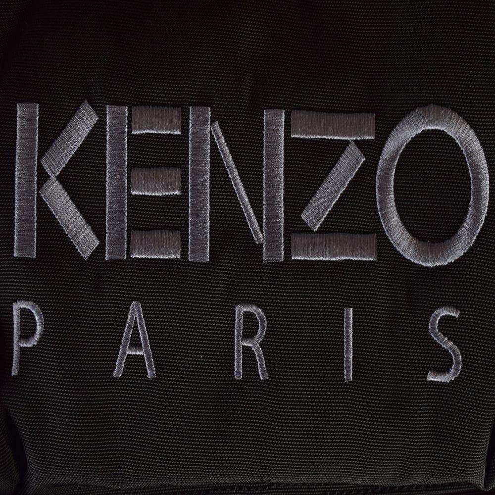 Nylon Logo - KENZO Kenzo Black/Grey Nylon Logo Backpack - Men from Brother2Brother UK