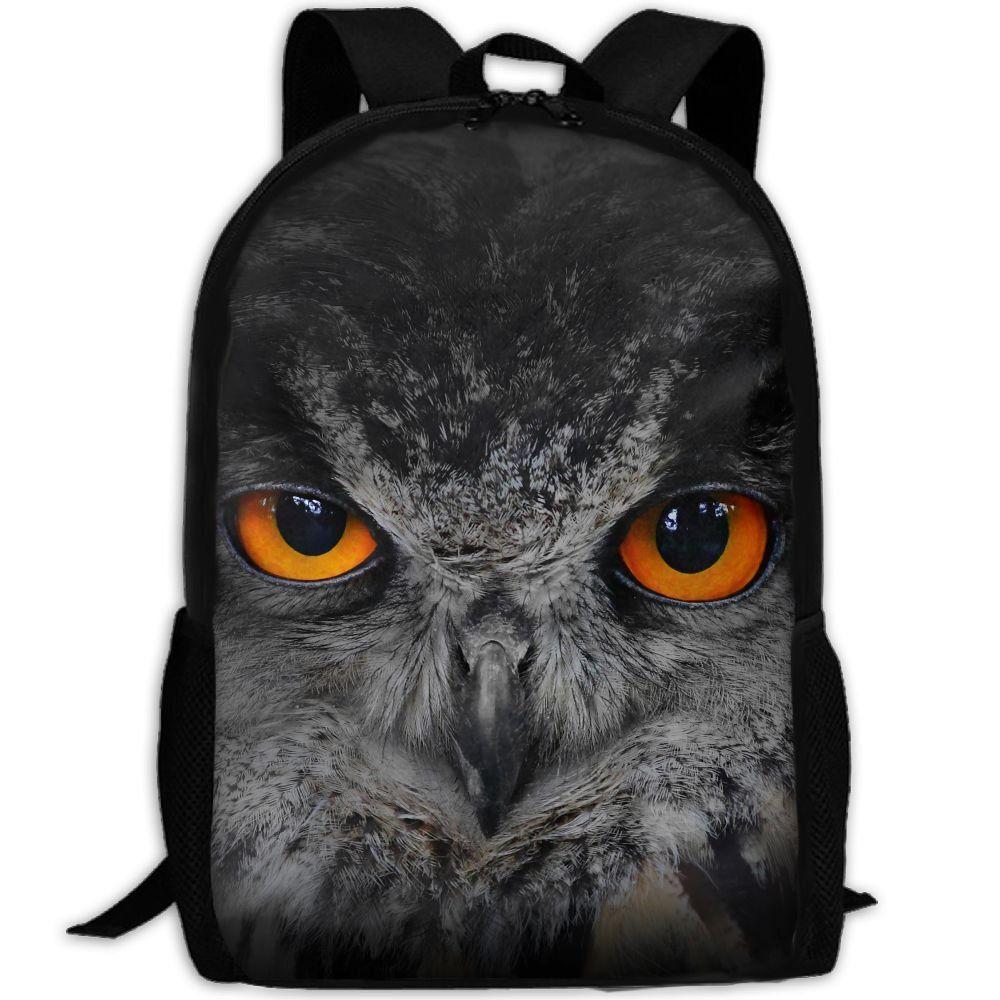Travel Owl Eye Logo - ZQBAAD Owl Eye Luxury Print Men And Women's Travel Knapsack 60%OFF ...