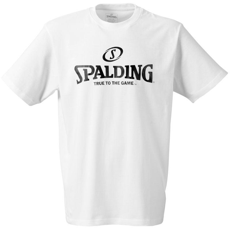 Spaulding Logo - Spalding Logo T-Shirt White • RJM Sports