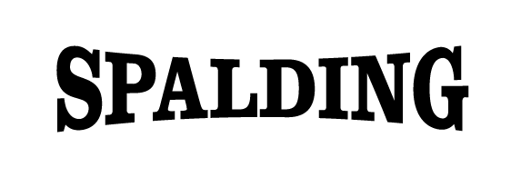 Spaulding Logo - Type On Arc Concave Basketball Effect
