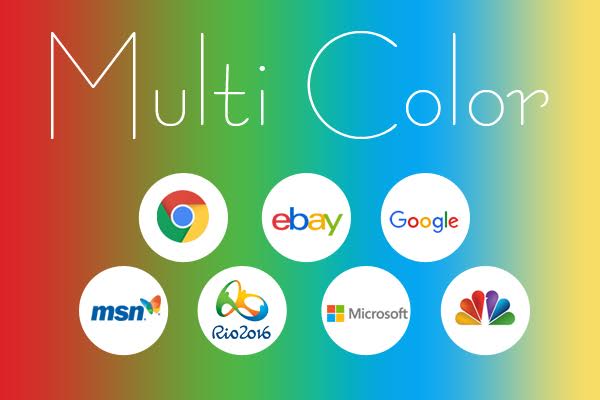 Multi Colored Brand Logo - Let Colors Speak For Your Brand - FFT - Spotting Trends