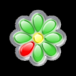 Green Flower with Red Petal Logo - Yellow flower Logos