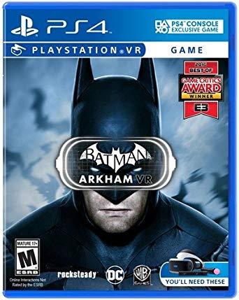 Batman Arkham 4 Logo - Batman: Arkham VR For Playstation 4: Amazon.co.uk: PC & Video Games
