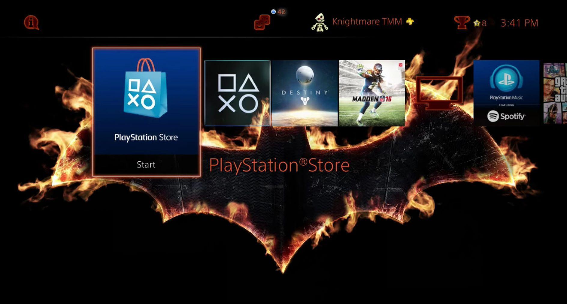 Batman Arkham 4 Logo - Check Out Batman: Arkham Knight's PS4 Theme PSN Exclusive Pre-Order ...