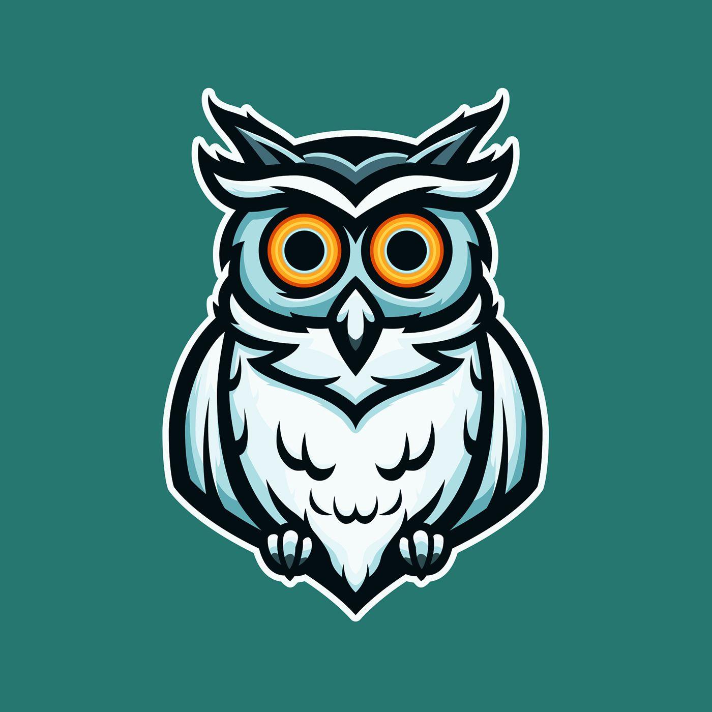 Owl Mascot Logo - Owl Logo / Mascot