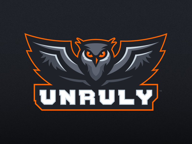 Owl Mascot Logo - Unruly Mascot Logo Design