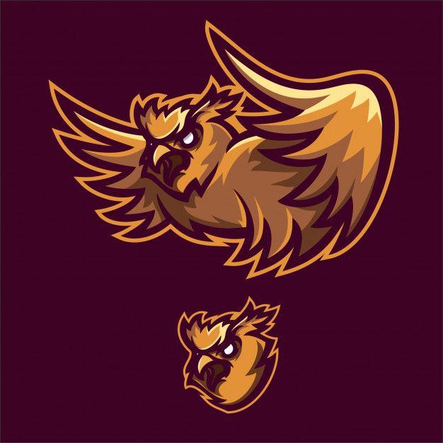 Owl Mascot Logo - Owl esport gaming mascot logo template Vector