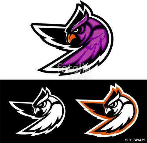 Owl Mascot Logo - Owl E Sport Mascot Logo And Royalty Free Image