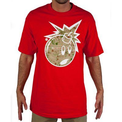 Adam Bomb Logo - The Hundreds Adam Bomb Logo T-shirt T-Shirts in Red