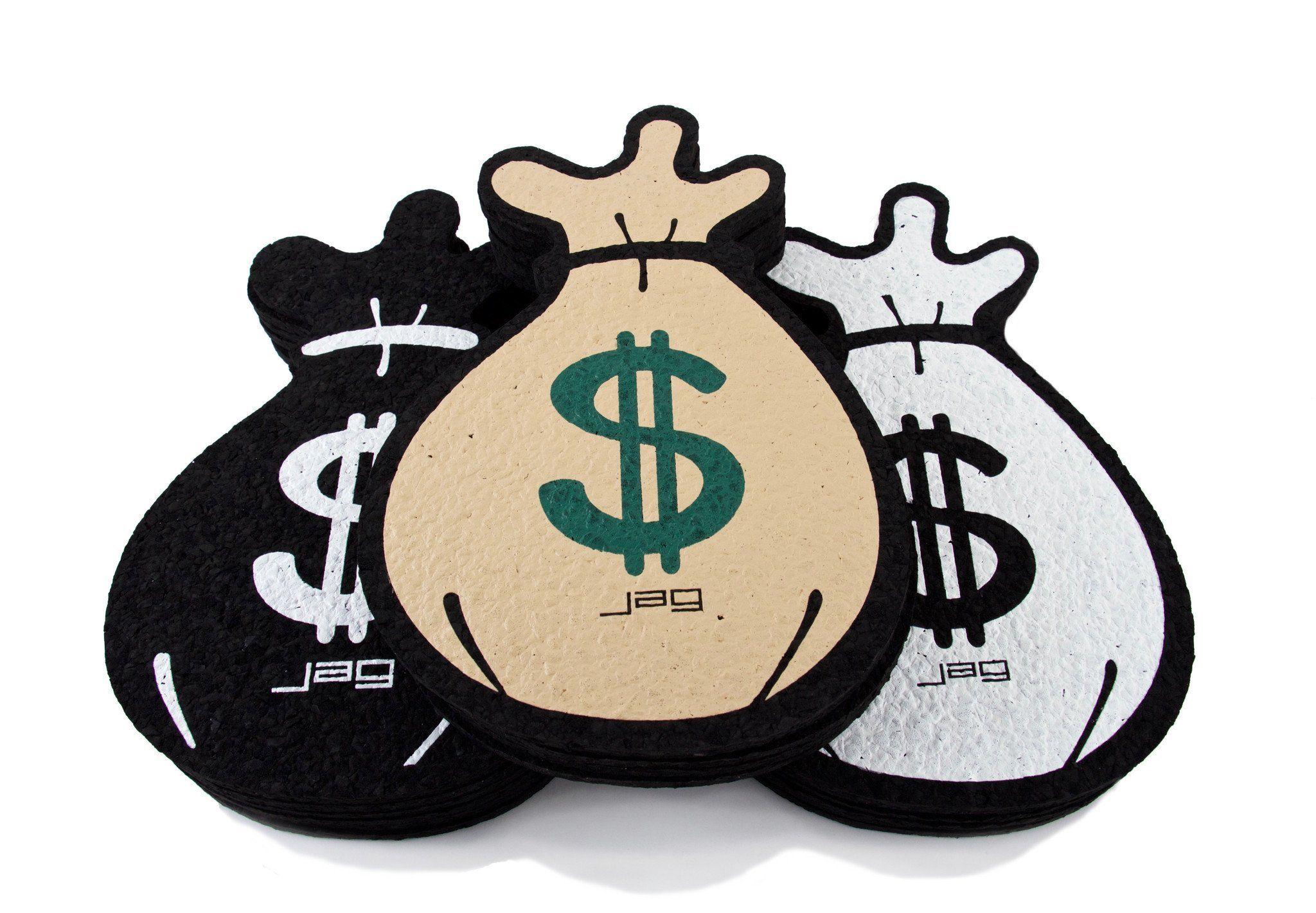 Money Bag Logo - JAG x Mood Mat Money Bag Mat