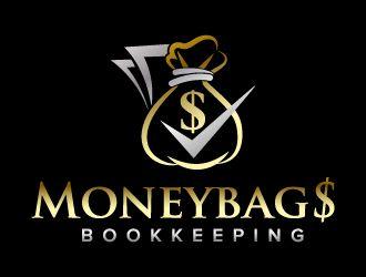 Money Bag Logo - Moneybag$ Bookkeeping logo design - 48HoursLogo.com