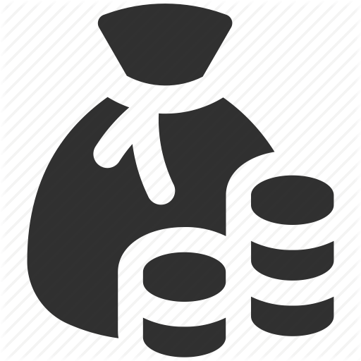 Money Bag Logo - Bag of coins, cash, coin bag, coins, money bag, money sack icon