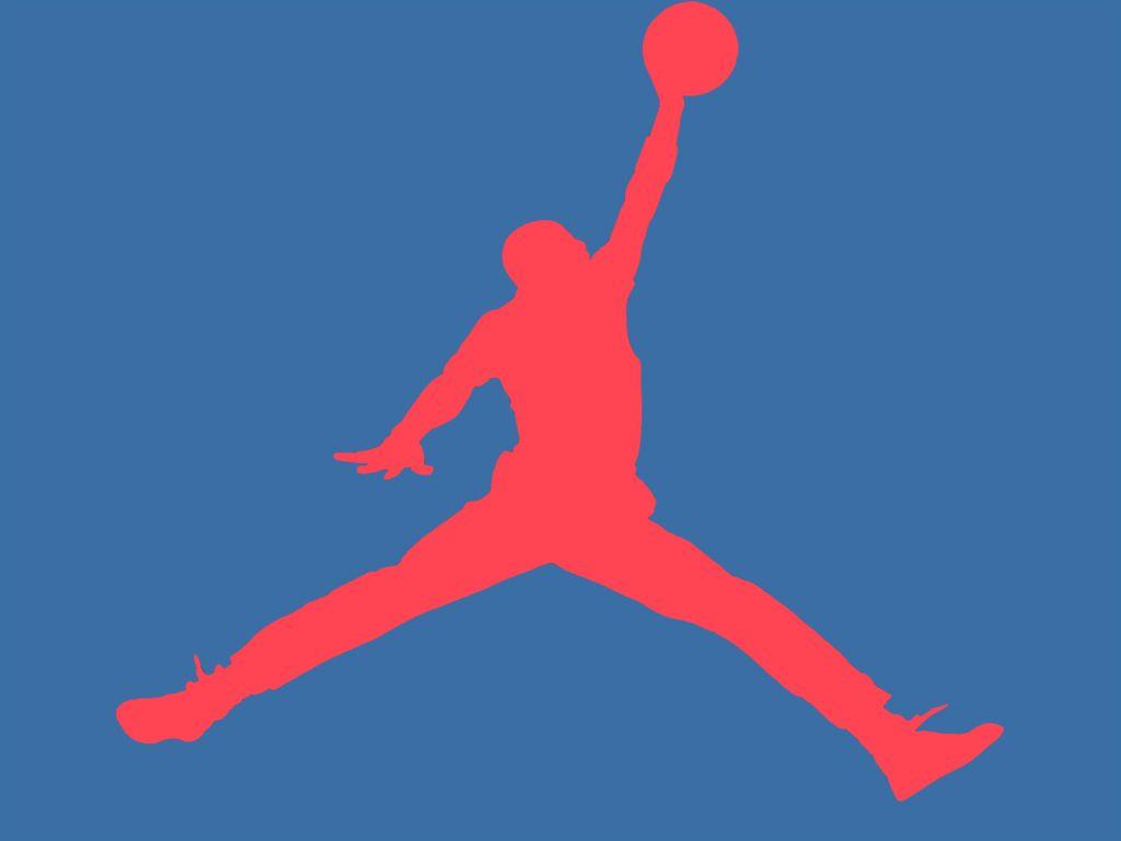 Blue Jumpman Logo - Michael Jordan Logo Wallpapers - WallpaperSafari