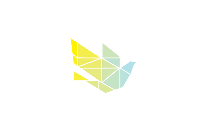 Geometric Bird Logo - Geometric bird logo. | Big Blue | Logo design, Graphic design ...