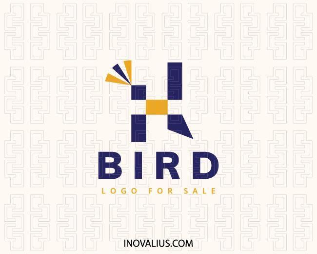 Geometric Bird Logo - Geometric Bird Logo For Sale | Inovalius