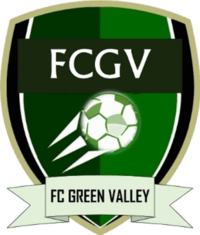 Green Football Logo - F.C. Green Valley