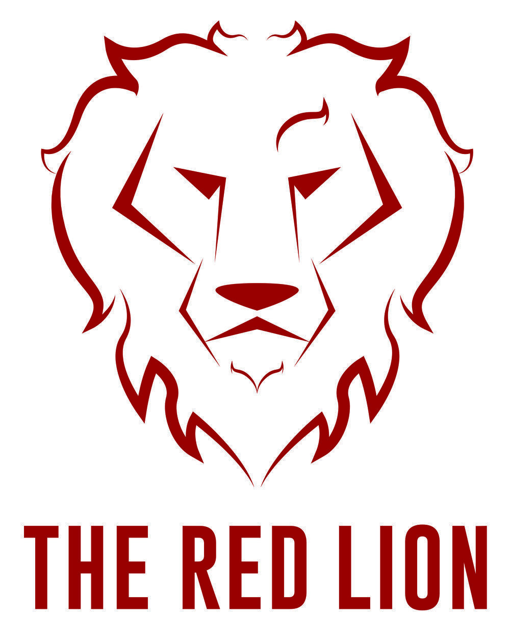 Red Lion Head Logo - The Red Lion, Cholsey