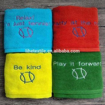Alibaba Health Logo - Cotton Sport Towel With Logo