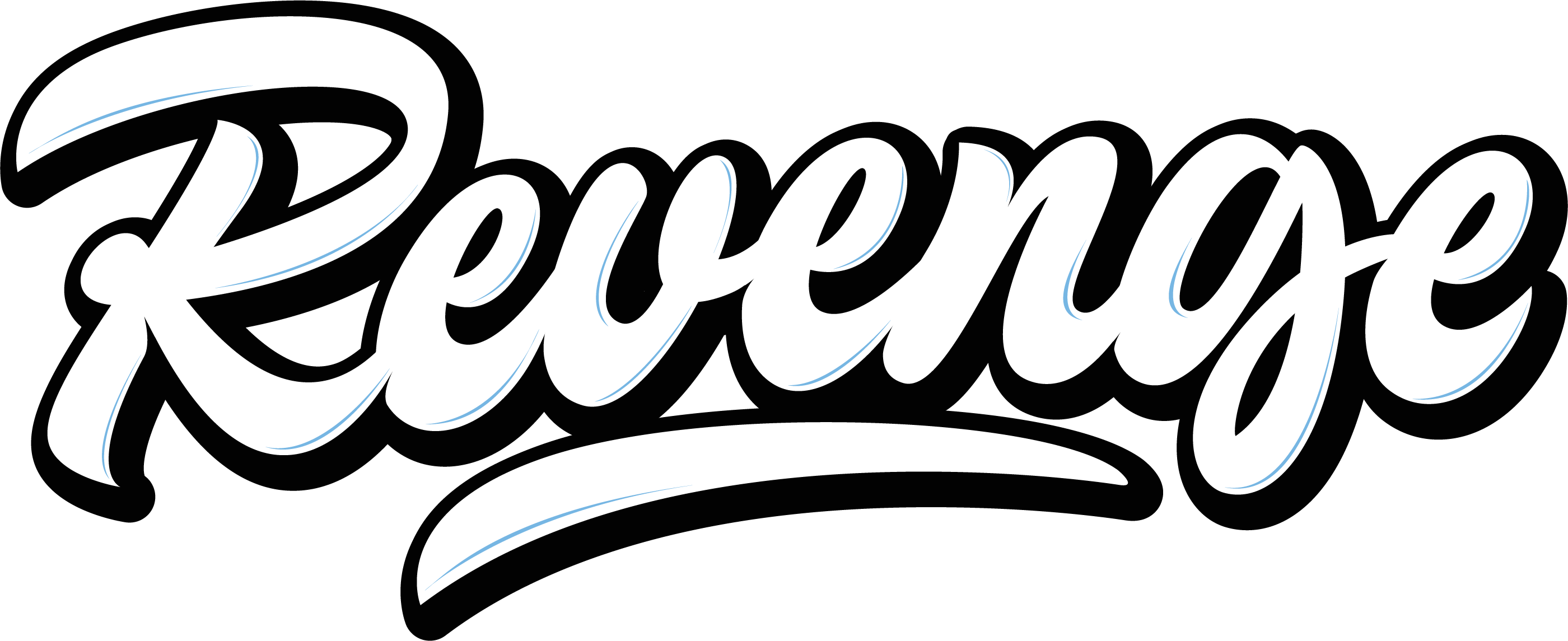 Revenge Logo - Revenge Signature Unisex T-Shirt White – Revenge Barcelona