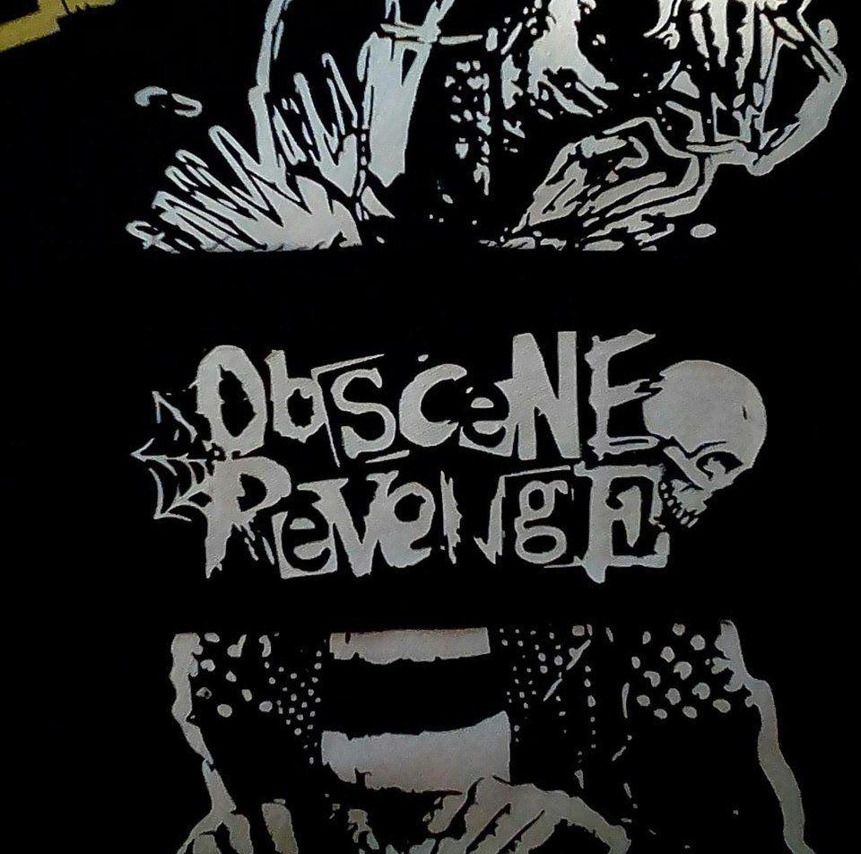 Revenge Logo - Obscene Revenge Logo Punk Patch Backpatch • CHANCELLERY DILFA • Tictail