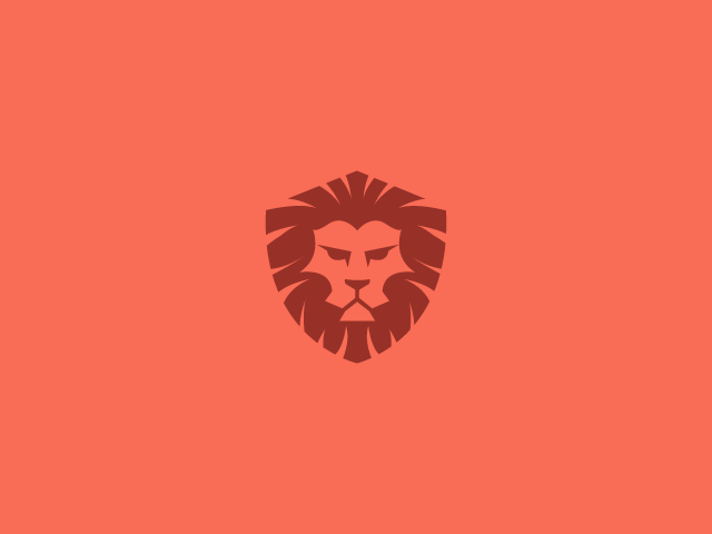 Red Lion Head Logo - Lion Head Logo Design