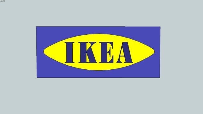 Ikea Logo - IKea Logo | 3D Warehouse