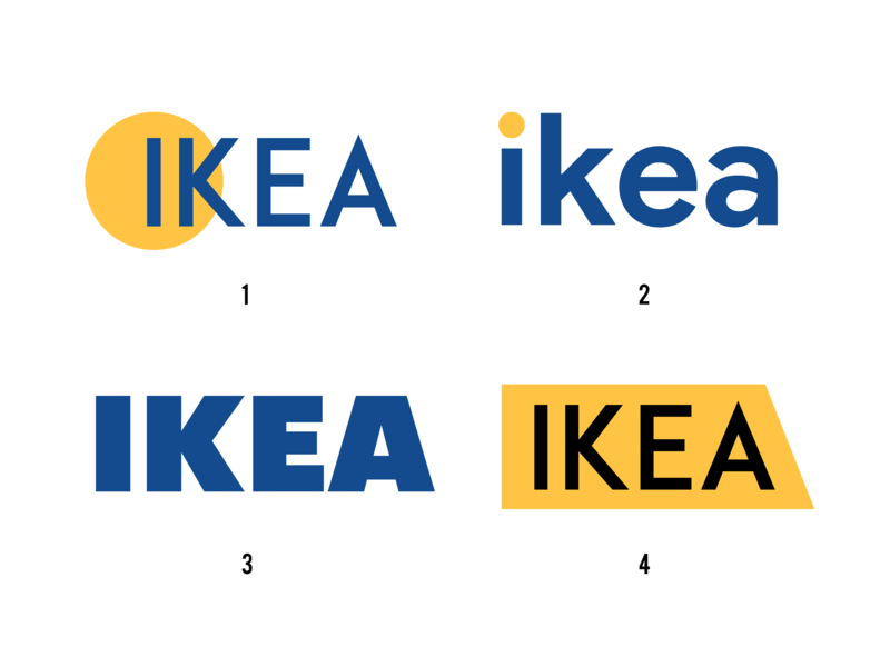Ikea Logo - IKEA logo concepts by Ben Johns | Dribbble | Dribbble