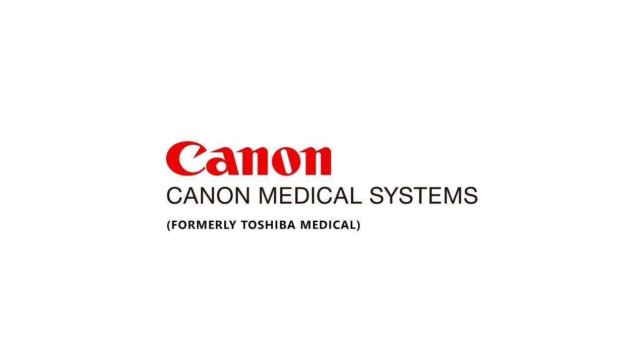 Canon Medical Logo - Dr. Russel Bull At ESCR 2017 CT On The Latest 320 Row CT