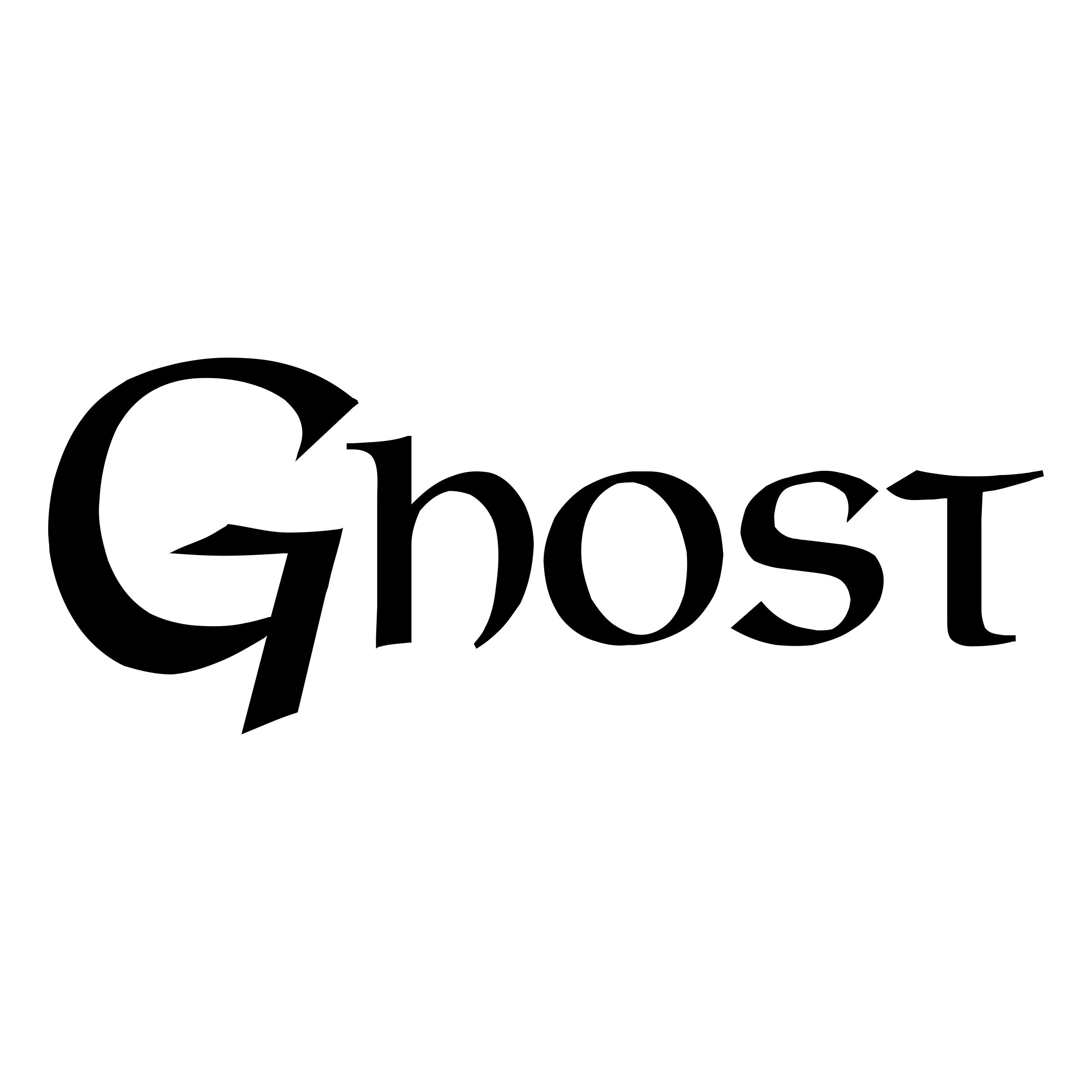 White Ghost Logo - Ghost Logo PNG Transparent & SVG Vector