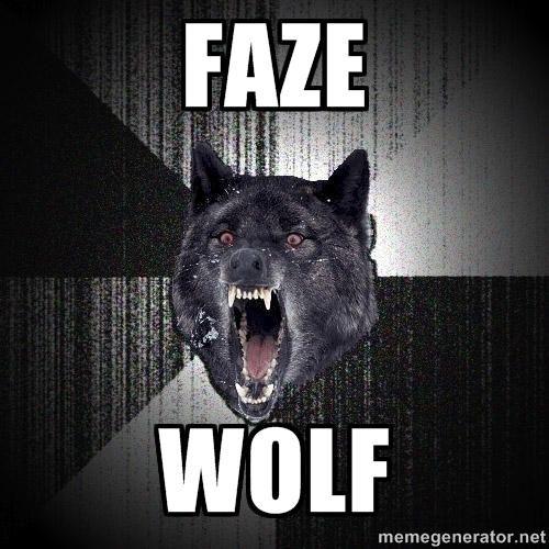 FaZe Wolf Logo - FaZe Wolf old logo by RealFaZeWolf on DeviantArt