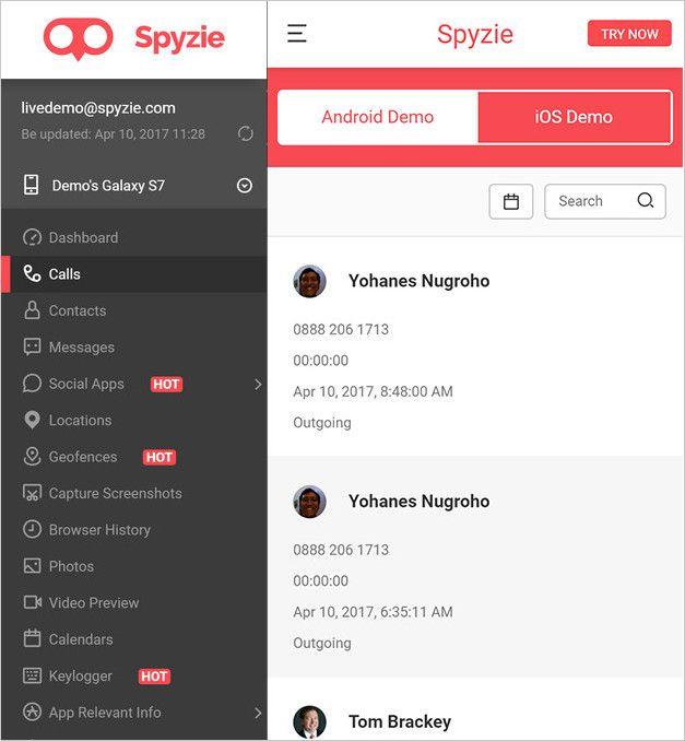 Spy App Logo - Top 5 Call Tracker Apps for Android