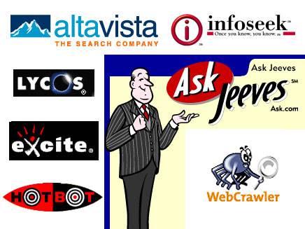 Ask Search Engine Logo - AltaVista put out to pasture ... but how fare its '90s comrades ...