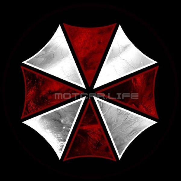 Resident Evil Umbrella Logo - Car Door Welcome Light Laser 3D Resident Evil Umbrella Logo Welcome ...
