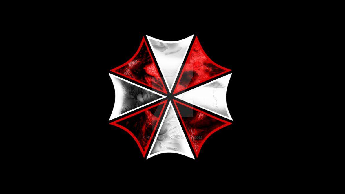 Resident Evil Umbrella Logo - Resident Evil Umbrella Logo By Nyssi Tuuli