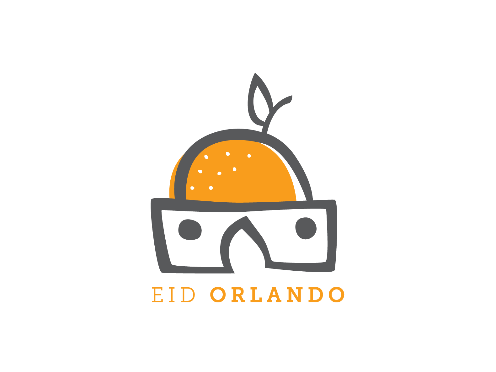 Orlando Orange Logo - Eid Orlando Logo by Sarah Siddiqui | Dribbble | Dribbble