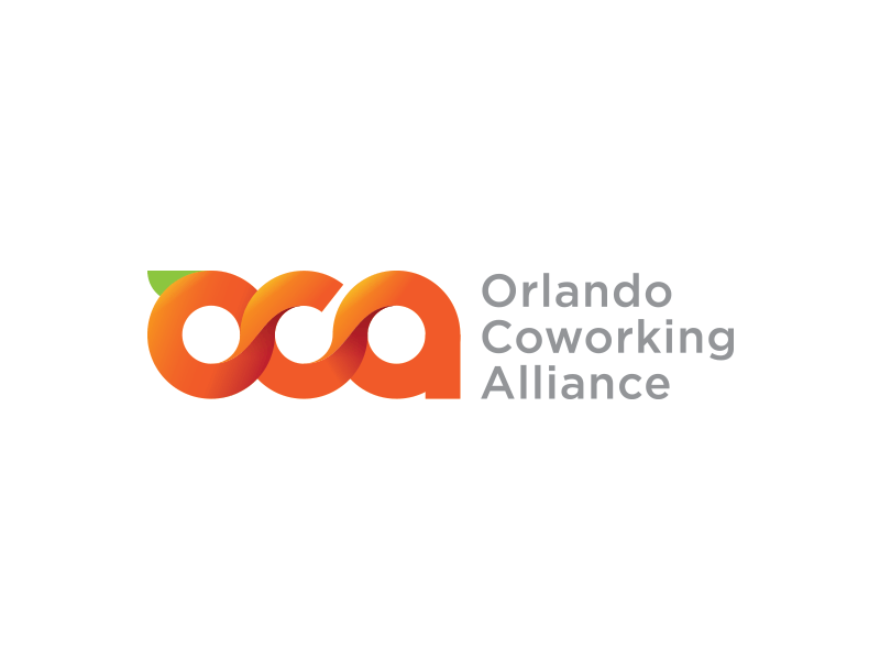Orlando Orange Logo - Orlando Coworking Logo