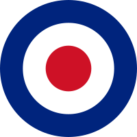 Kangaroo Red Circle Inside Logo - Royal Air Force roundels