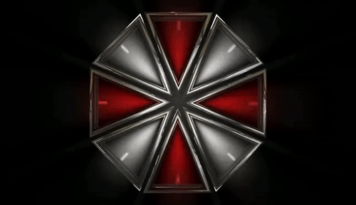 Resident Evil Umbrella Logo - umbrella logo GIF | Find, Make & Share Gfycat GIFs