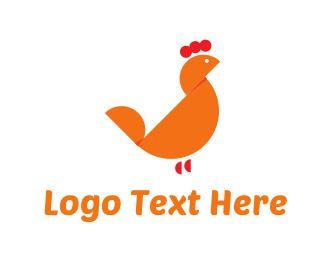 Orange Chicken Logo - Rooster Logos | Make A Rooster Logo Design | Page 3 | BrandCrowd